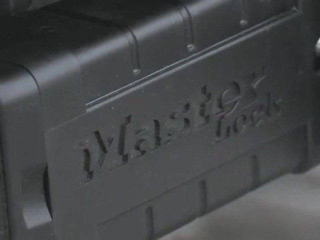 Master Lock&reg; Receiver Lock / Safe - image 1 from the video